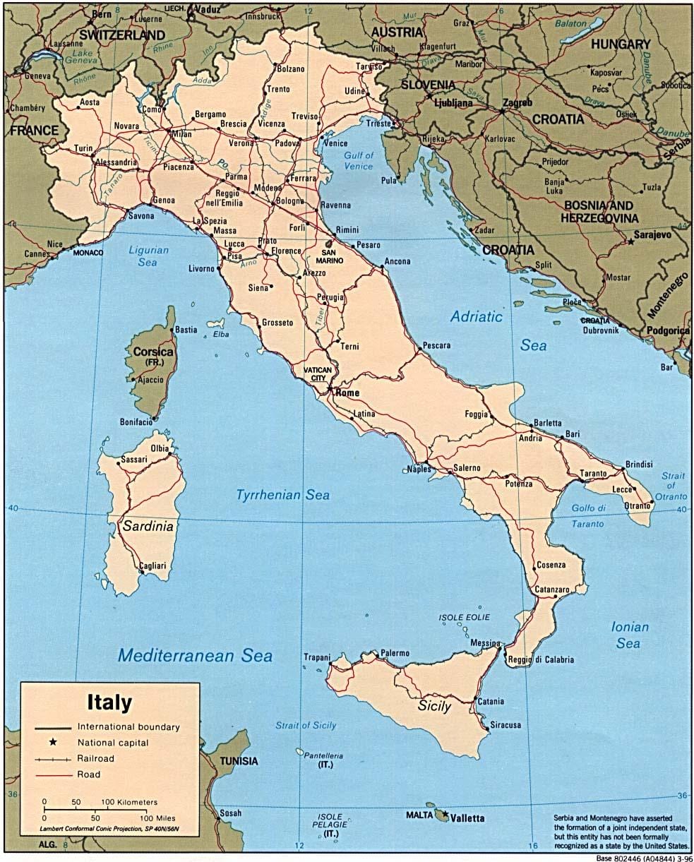 Mapu naples svete