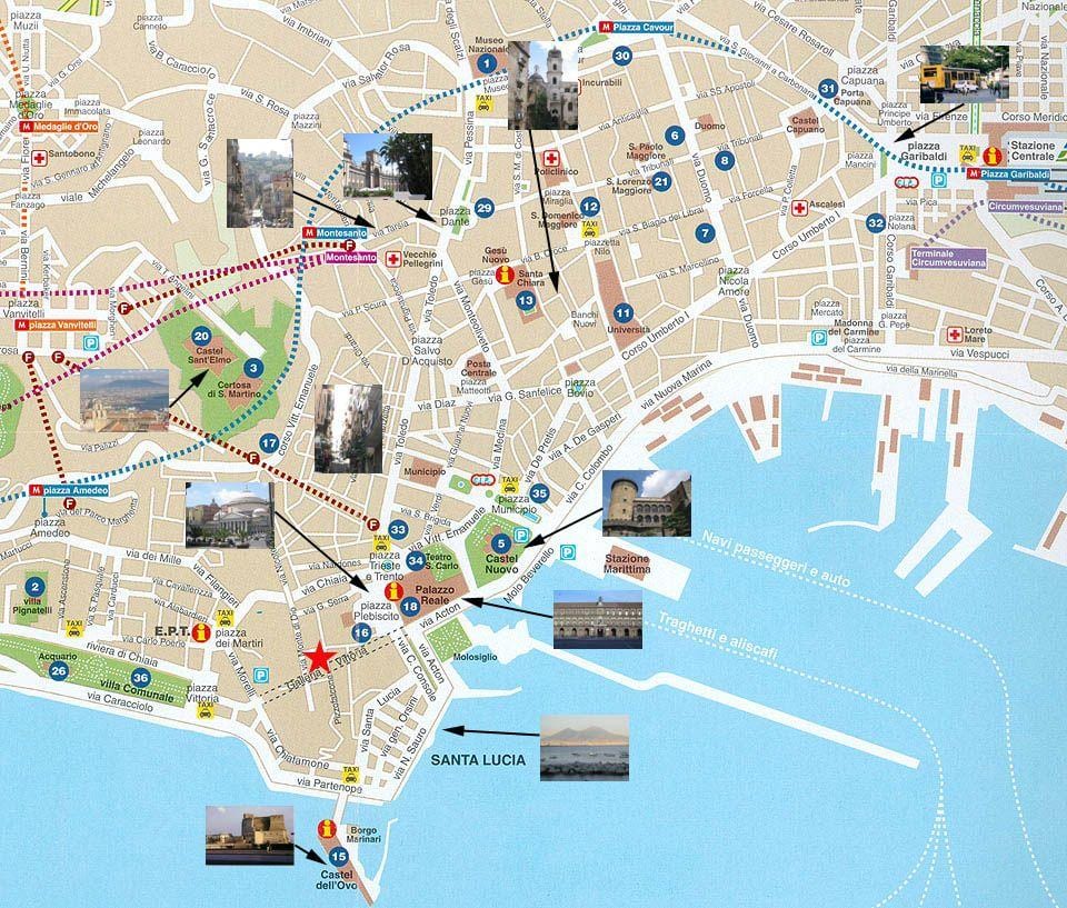 Mapu naples port