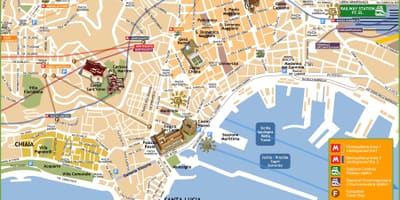 Turistické mapy napoli